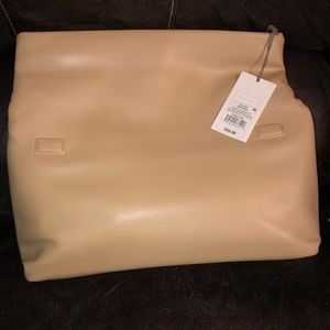 A New Day Target Oversized Folding clutch bag ; beige